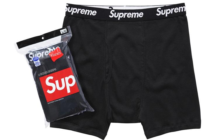 Supreme Нижнее бельё и домашняя одежда SS20 Week 1 Hanes Boxer Briefs 4 Pack
