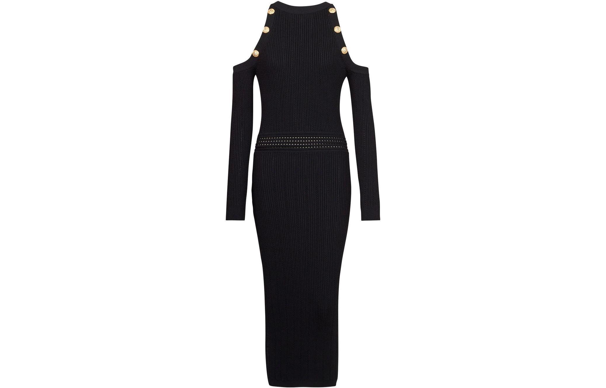 Balmain Платье Women Long-Sleeved Dress
