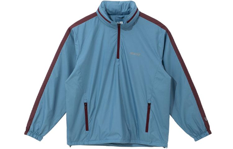 New Era Ветровка Unisex Half Zipper Jacket Blue