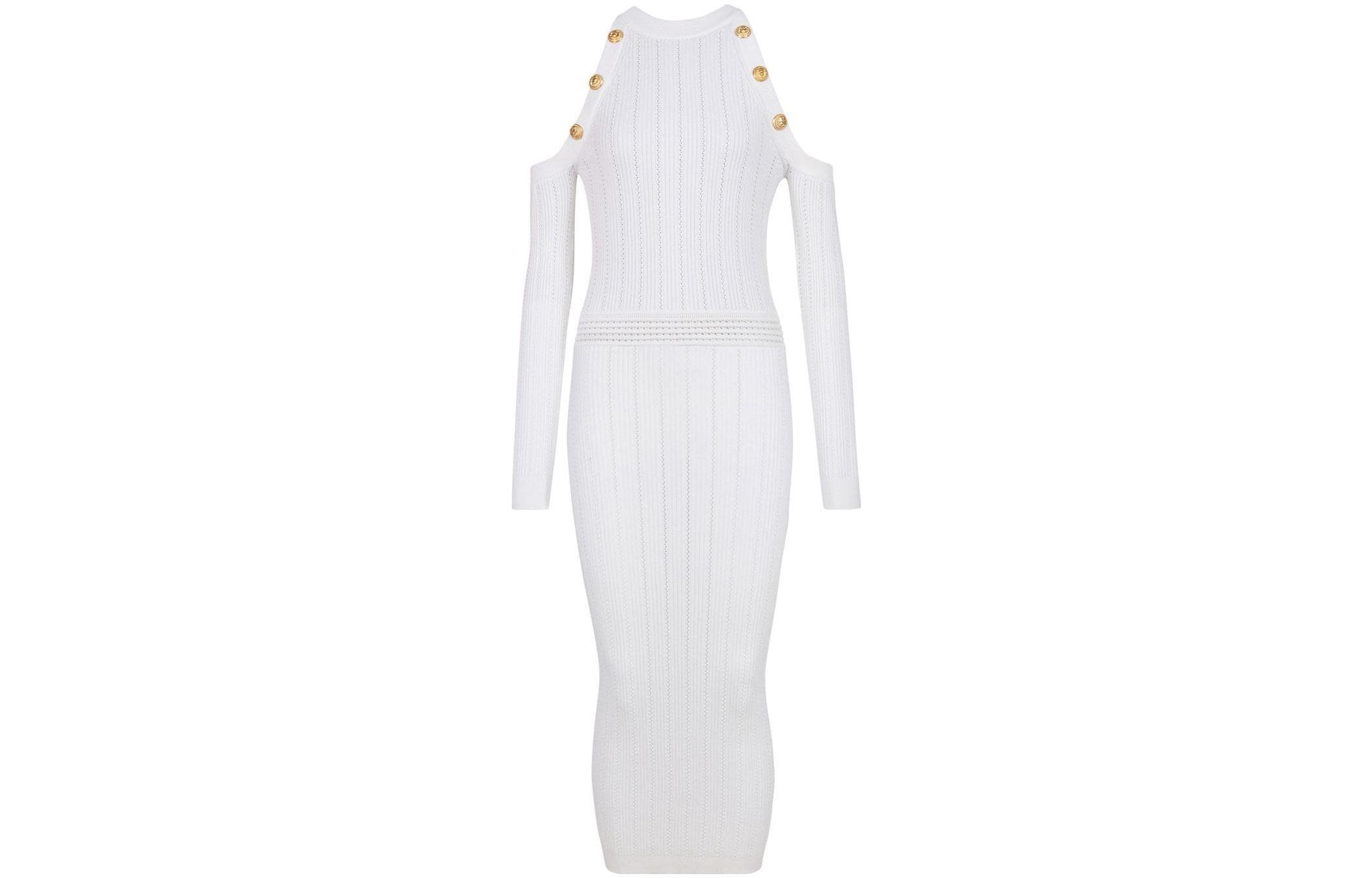 Balmain Платье Women Long-Sleeved Dress