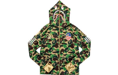 adidas x Bape Худи и толстовки SB Shark Hoodie