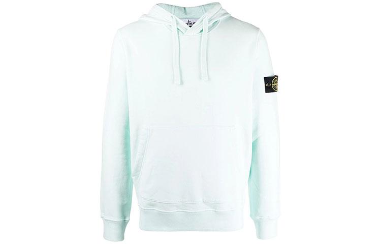 Stone Island Худи и толстовки Men’s FW21 Logo Hoodie Blue