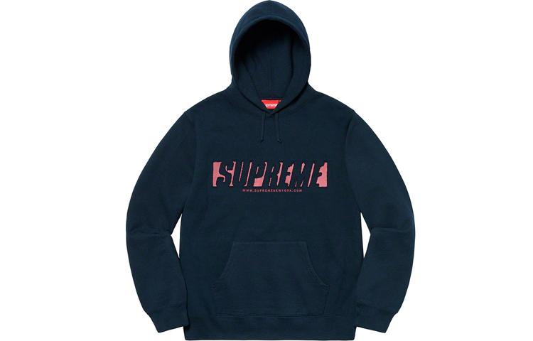 Supreme Худи и толстовки SS20 Week 1 Reflective Cutout Hooded Sweatshirt Logo