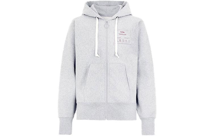 Maison Margiela Толстовка на молнии Men’s FW21 Printing Zipper Hoodie Grey