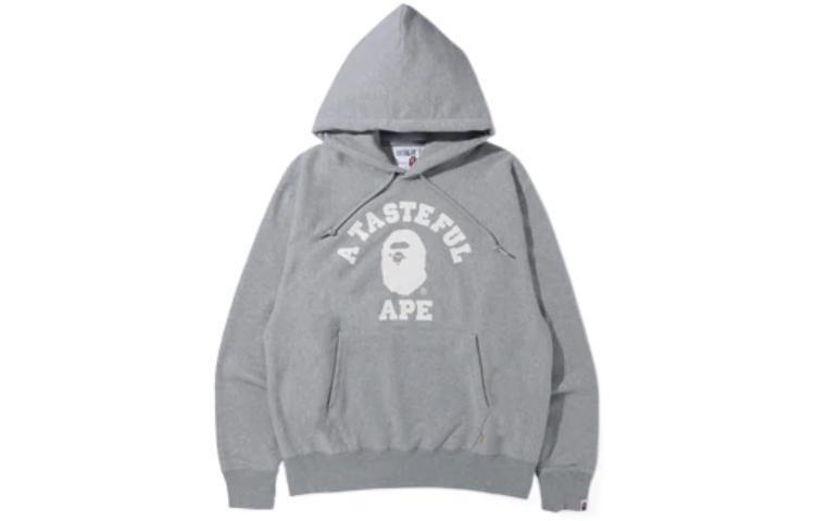 A BATHING APE® Худи и толстовки X JJJJOUND Relaxed Classic College Pullover Hoodie Logo