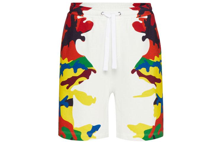 Valentino Шорты Men’s FW21 Camou7 Printed Bermuda Shorts White