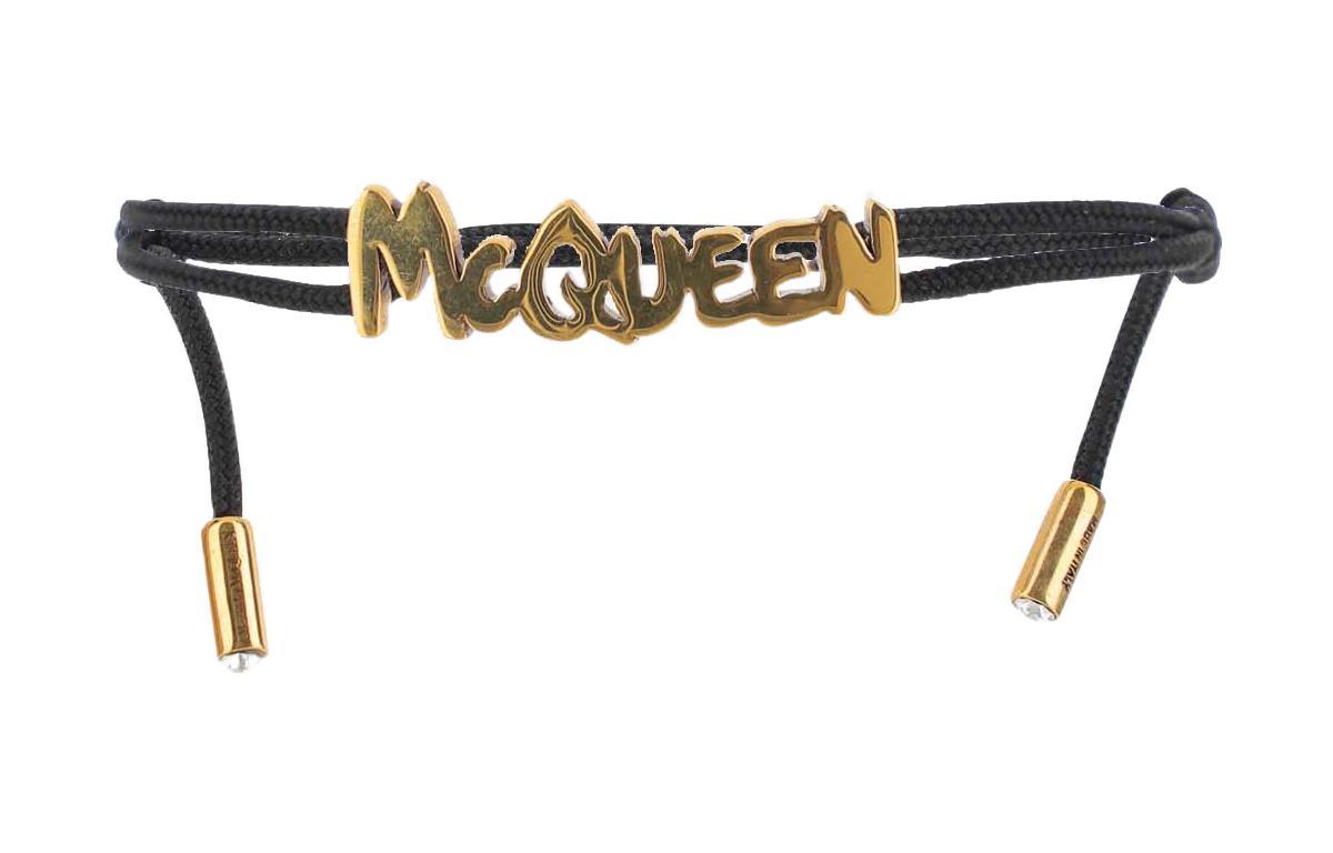 Alexander McQueen Браслет Logo