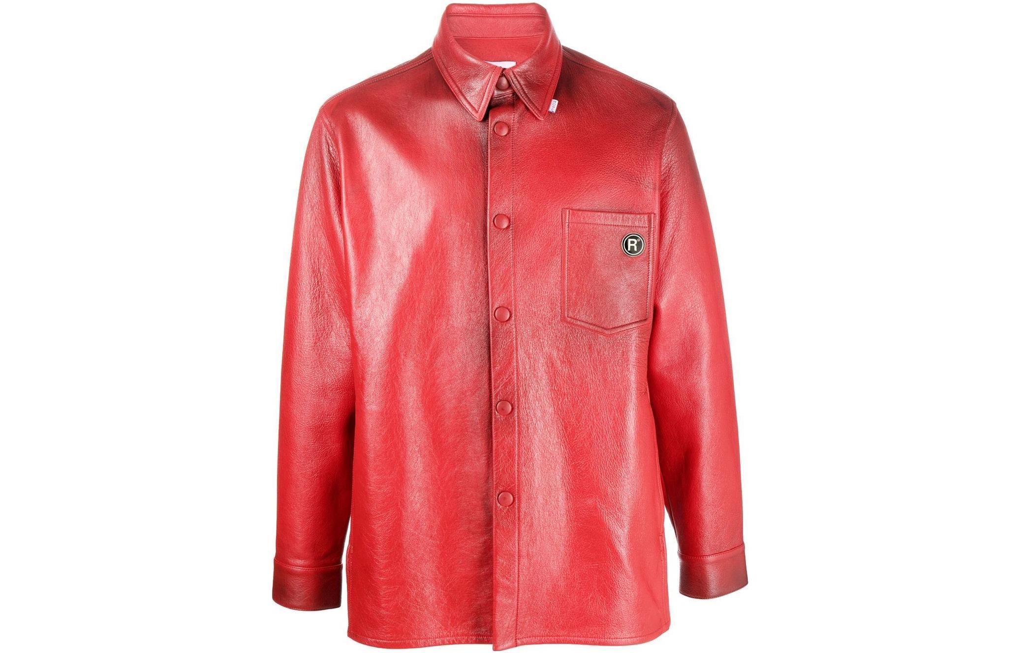 Martine Rose Кожаная куртка Unisex Leather Jacket