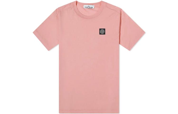 Stone Island Футболка Men’s SS21 Round-Neck T-shirt Pink