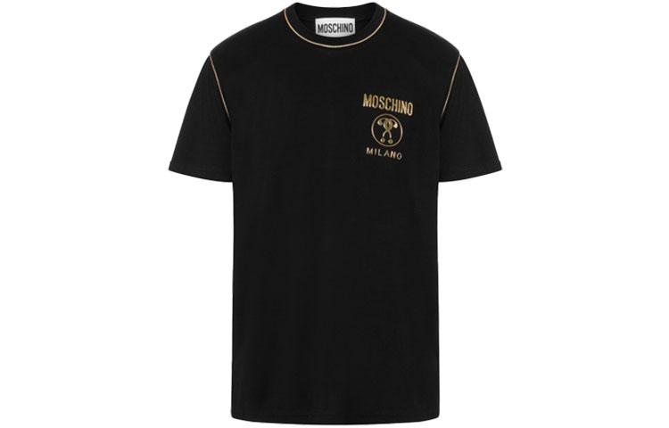 Moschino Футболка Men’s SS21 Knitting T-shirt Black