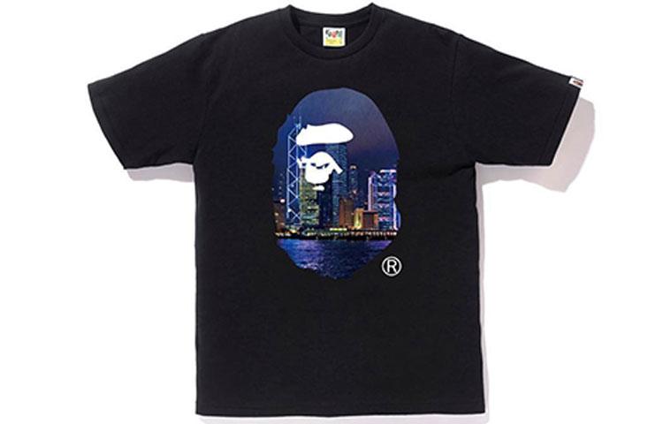 A BATHING APE® Футболка HongKong 13th Anniversary Big Ape Head Tee 13 T
