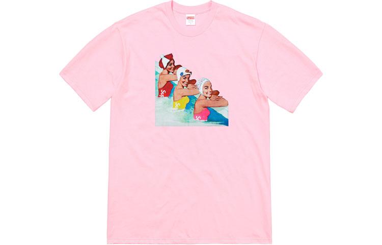 Supreme Футболка SS18 Swimmers Tee Dark Slate T