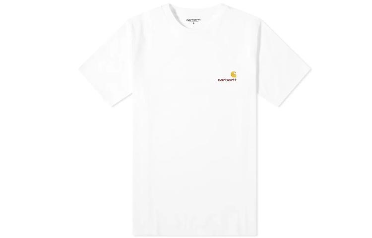 Carhartt Футболка Men’s American Script Round-neck T-shirt White