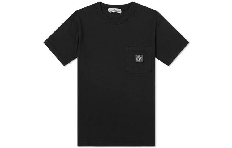 Stone Island Футболка Men’s SS21 Logo Tee Black