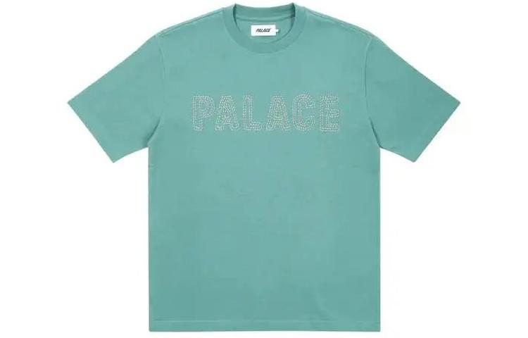 Palace Футболка FW21 Contrast Stitch T-Shirt Ice Blue LogoT