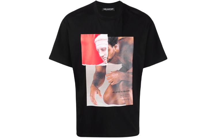 Neil Barrett Футболка Jiu-Jitsu Gladiator T