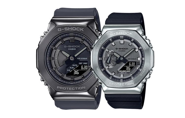 Casio Часы GM-2100-1+GM-S2100B-8