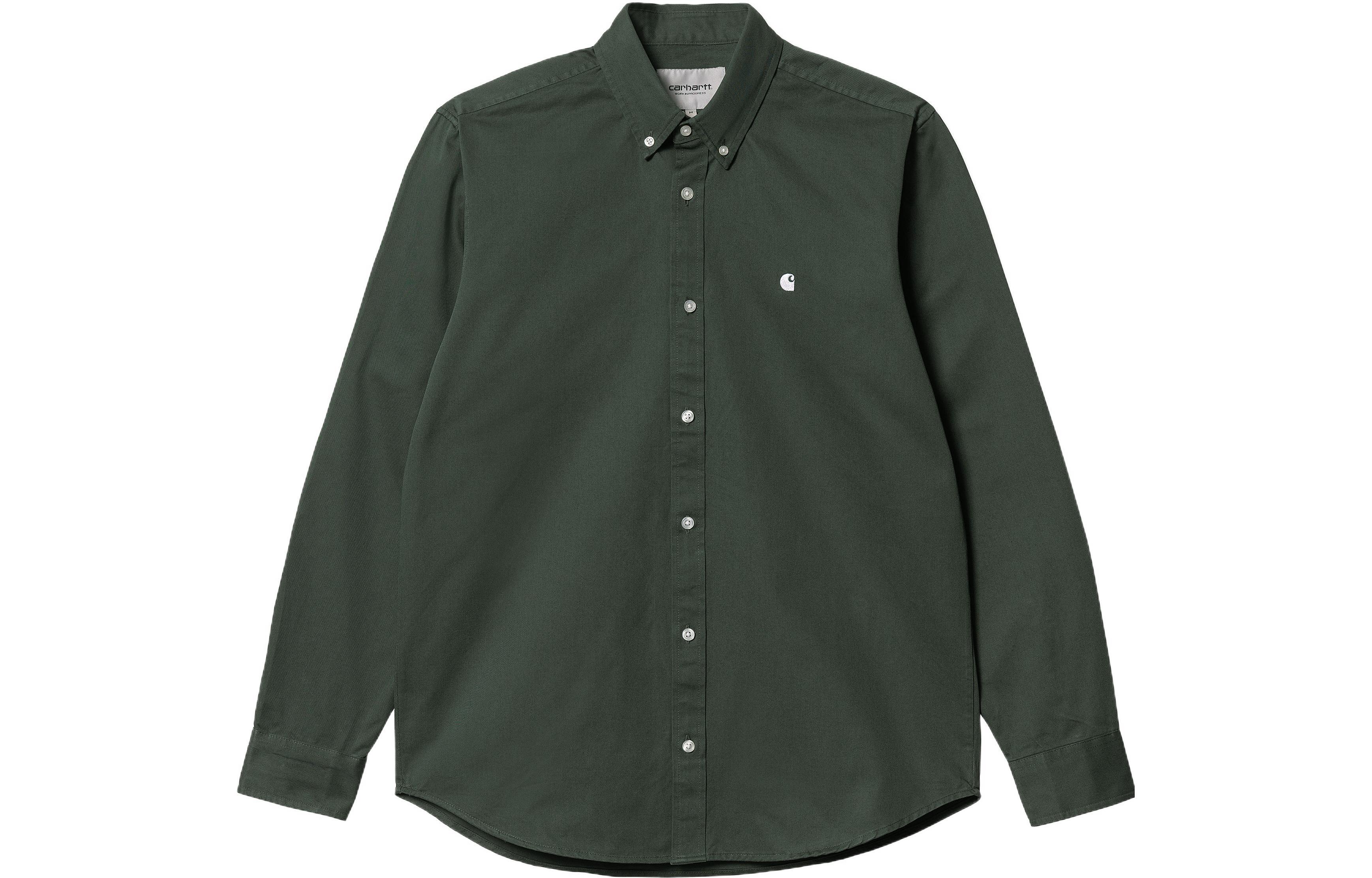Carhartt Рубашка L/s Madison Shirt Hemlock Green Logo