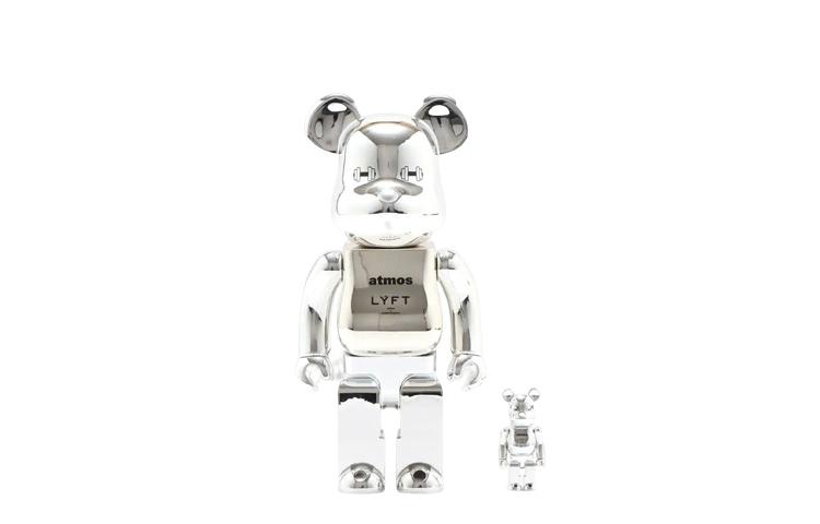 BE@RBRICK Bearbricks и коллекционный предмет Atmos x LYFT x 22SU-I 100%+400%