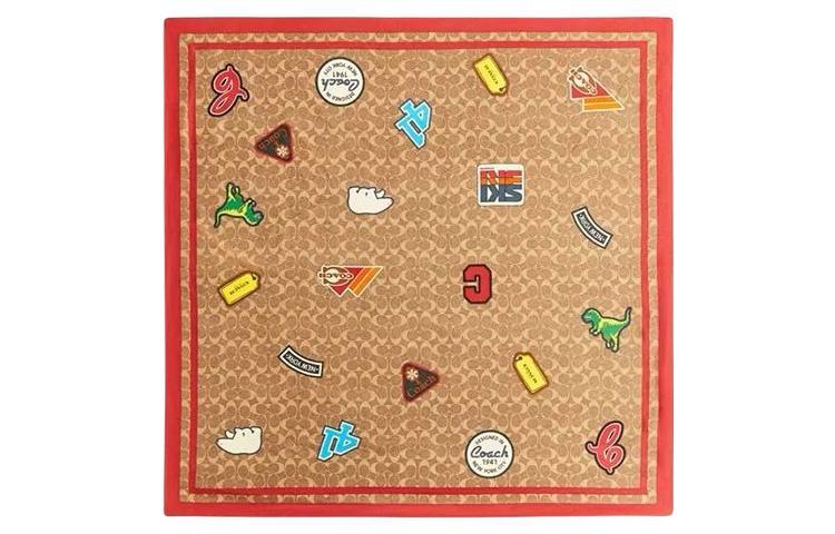 Coach Шарф Women Silk Scarf