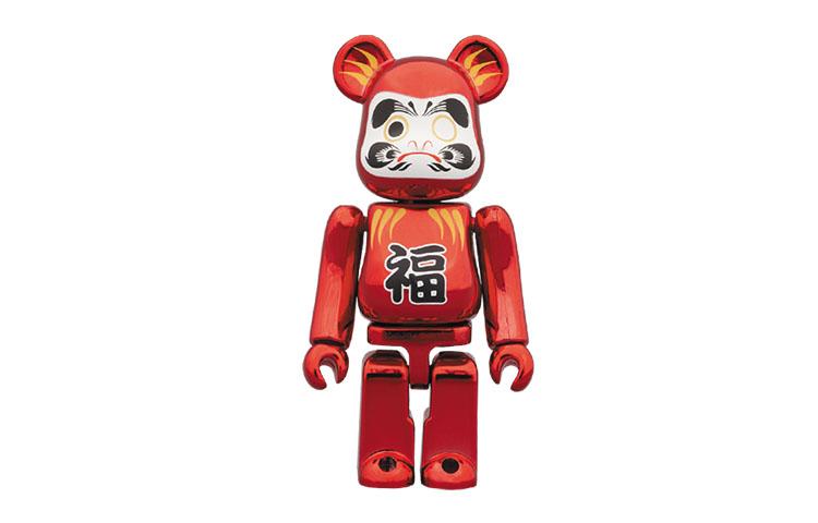 BE@RBRICK Bearbricks и коллекционный предмет DARUMA 100%