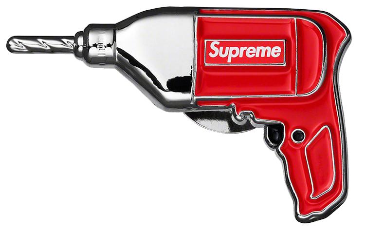Supreme Брошь Supreme SS19 PowerDrillPin