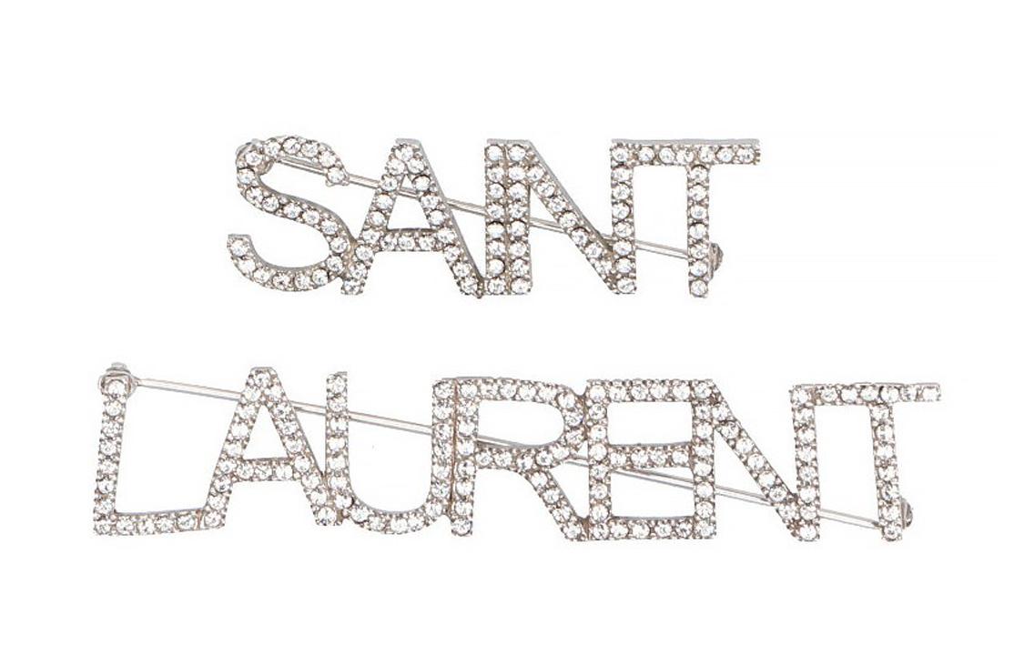 Saint Laurent Брошь 