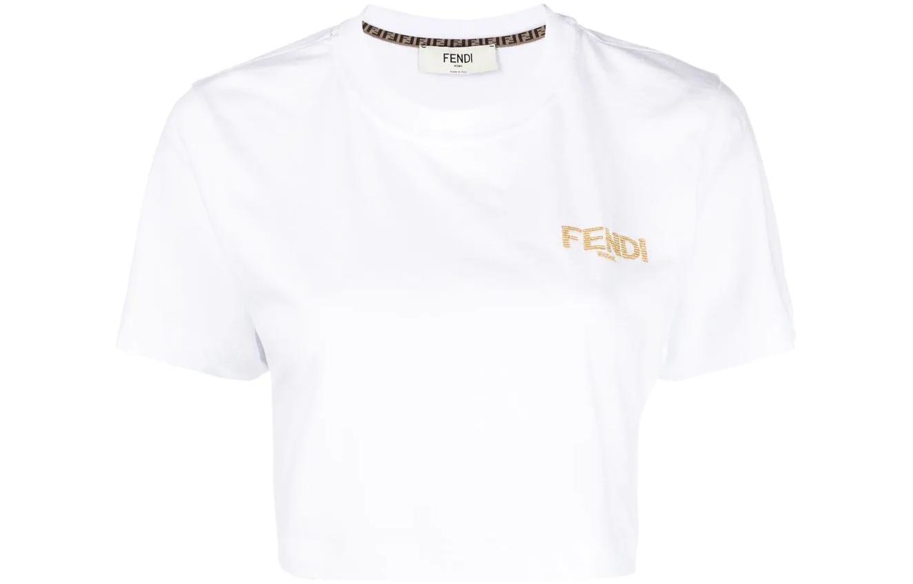 Fendi Футболка Women Crop Top