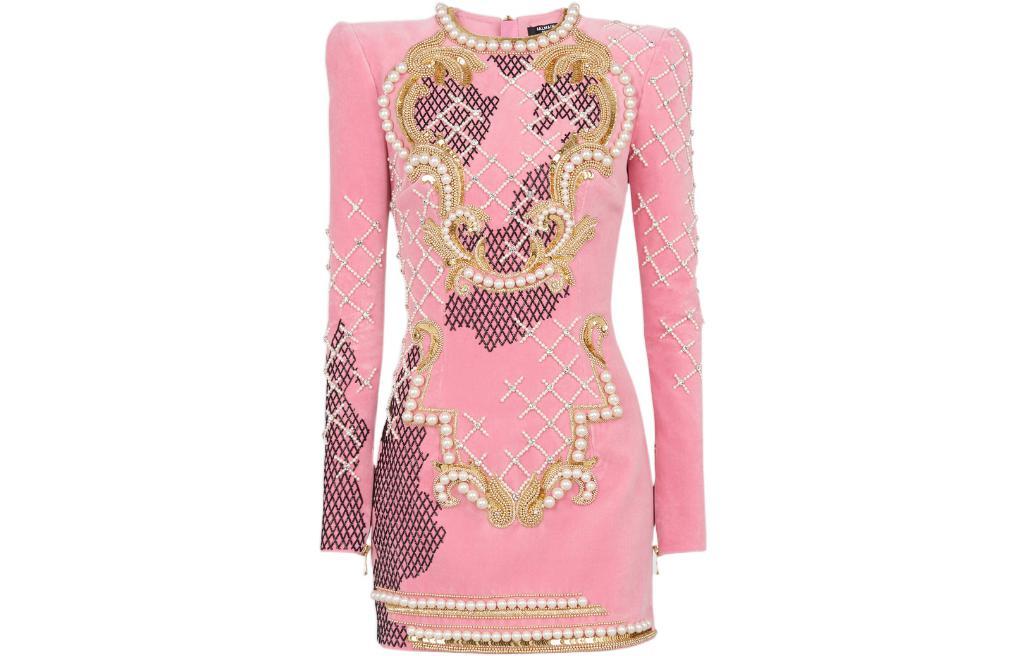 Balmain Платье Women Long-Sleeved Dress
