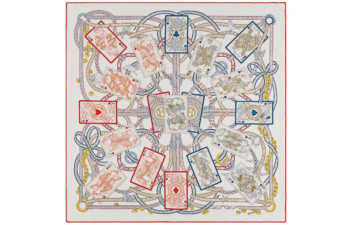 HERMES Шарф Silk Female