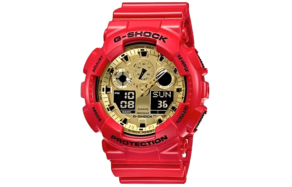 Casio Часы 200M GA-100VLA-4A