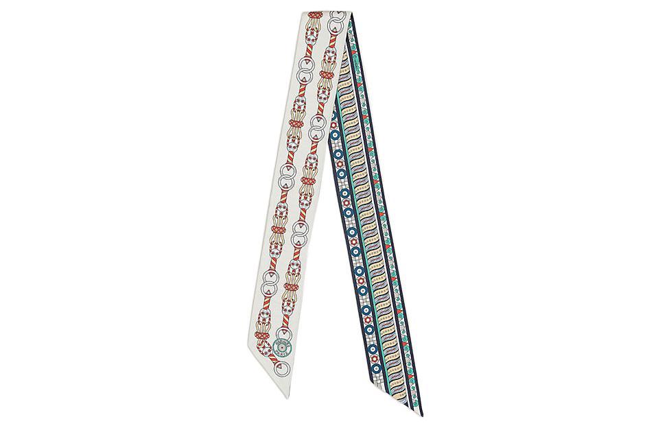 HERMES Шарф Harnais en Rosace twilly