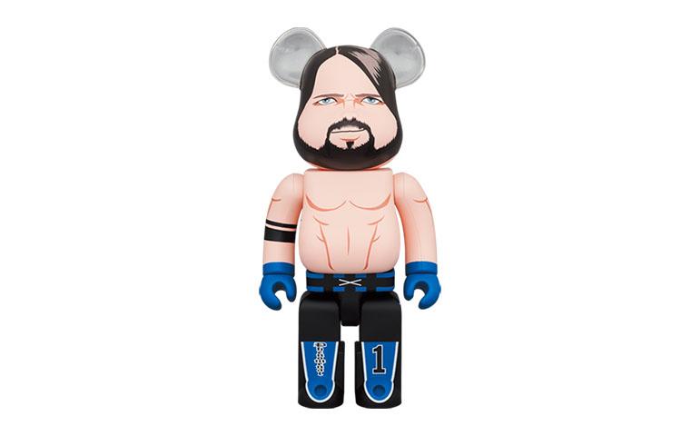 BE@RBRICK Bearbricks и коллекционный предмет AJ Styles AJ·