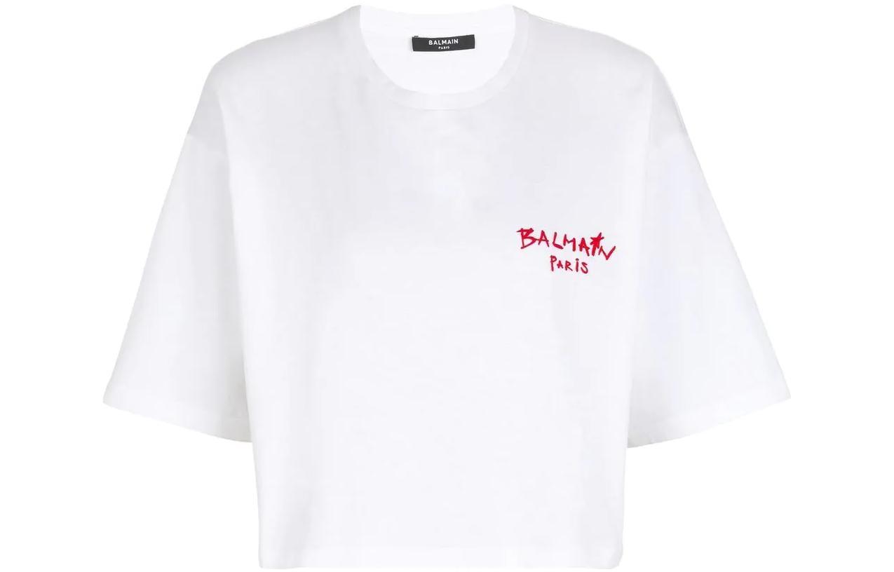 Balmain Футболка Women Crop Top