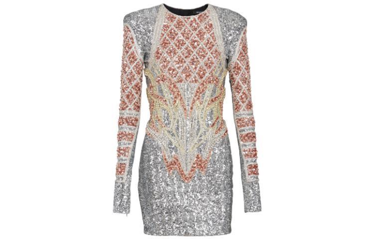 Balmain Платье Women Long-Sleeved Dress