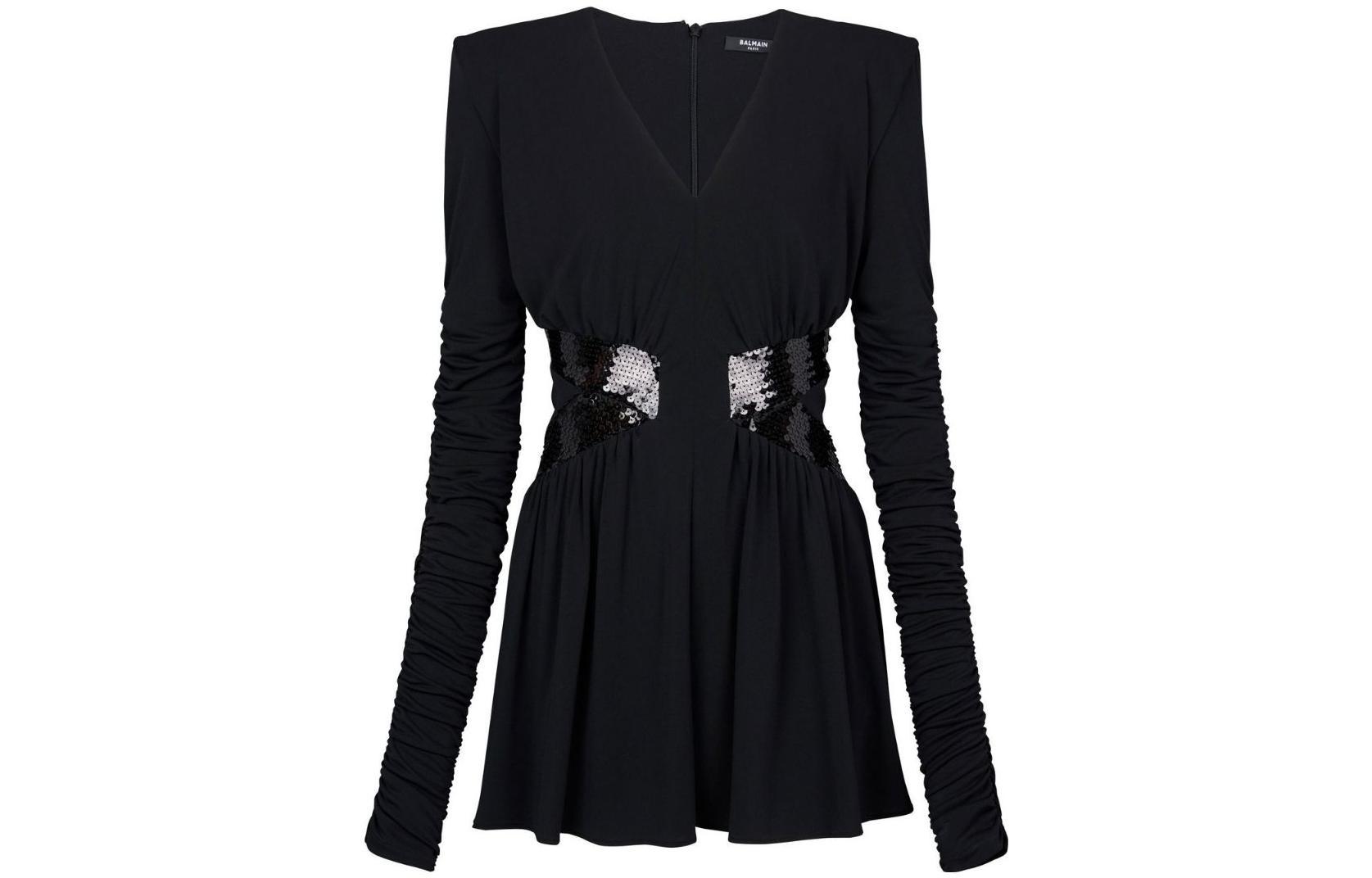 Balmain Платье Women Long-Sleeved Dress