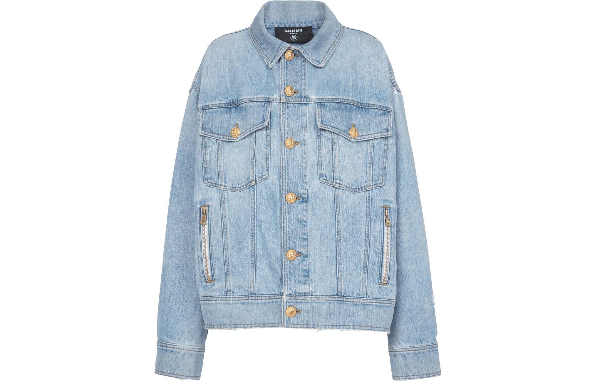 Balmain Джинсовая куртка Women Denim Jacket