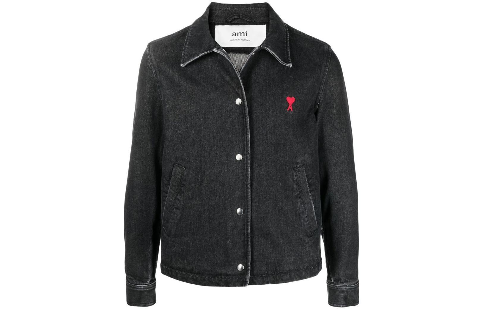 AMI Paris Джинсовая куртка Men Denim Jacket