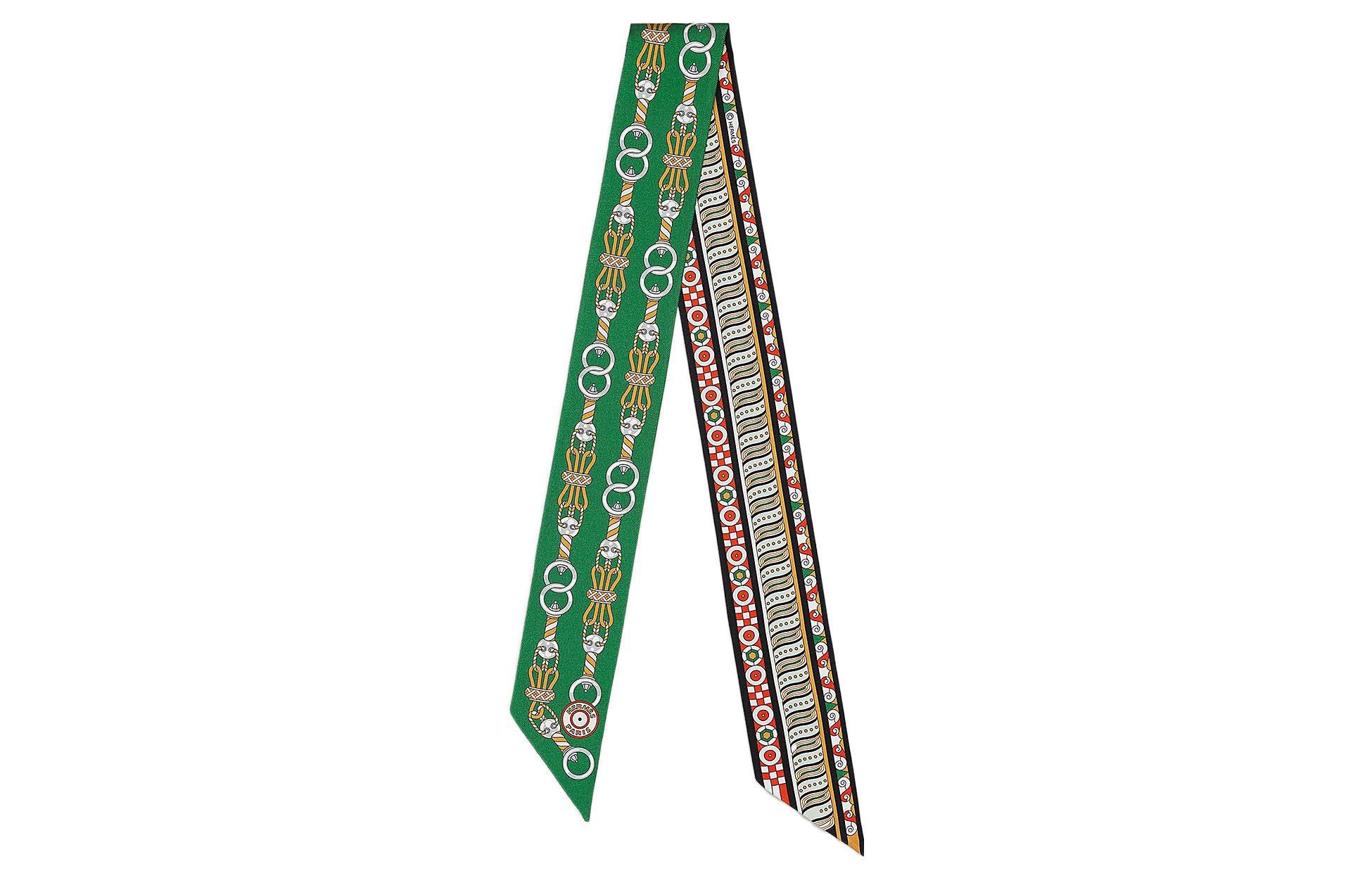 HERMES Шарф Harnais en Rosace twilly