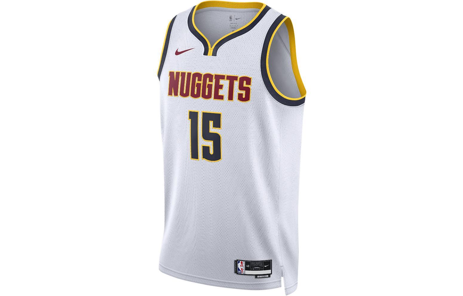 Nike Баскетбольная джерси NBA Logo SW 22-23 15 Denver Nuggets Swingman Jersey Nikola Jokic