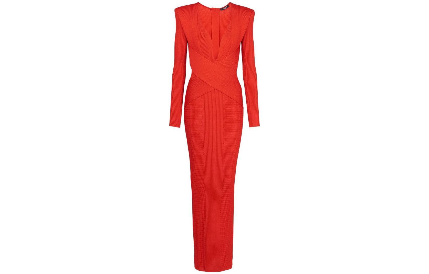Balmain Платье Women Long-Sleeved Dress