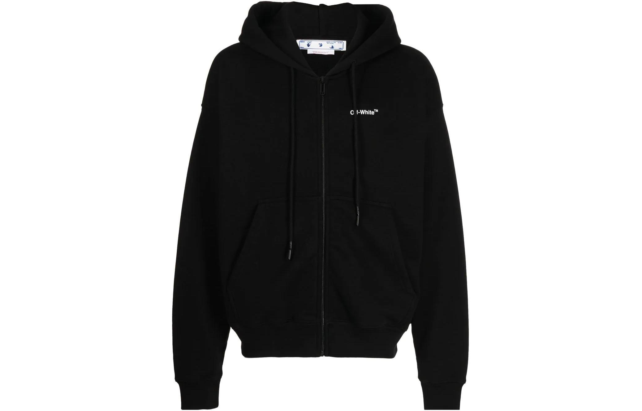 Off-White Толстовка на молнии Men Sweatshirt
