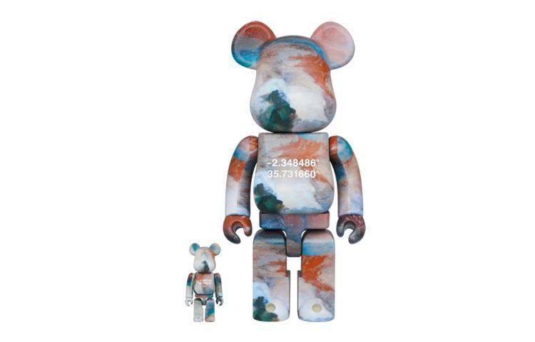BE@RBRICK Bearbricks и коллекционный предмет X Benjamin Grant 「OVERVIEW」 100％+ 400％