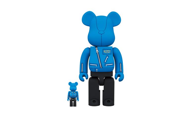 BE@RBRICK Bearbricks и коллекционный предмет Lewis x Leathers CYCLONE 100%+400%