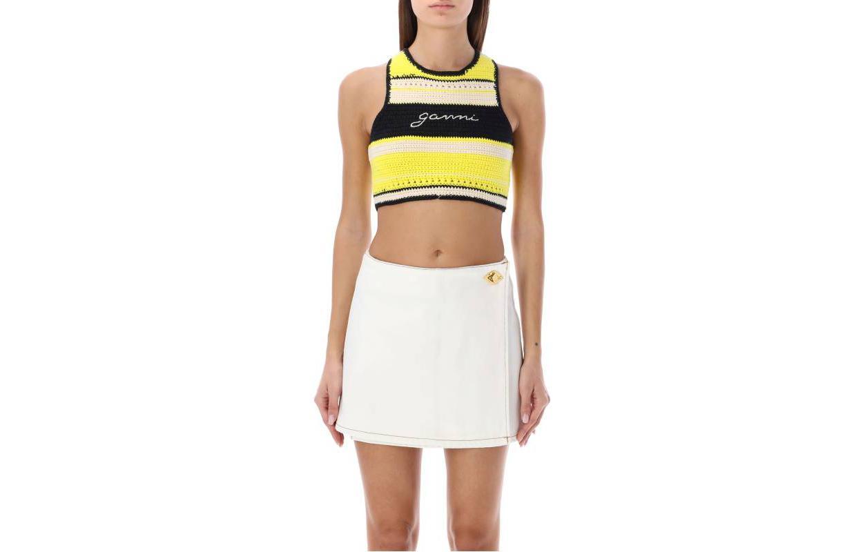 Ganni Спортивный топ Women Vest
