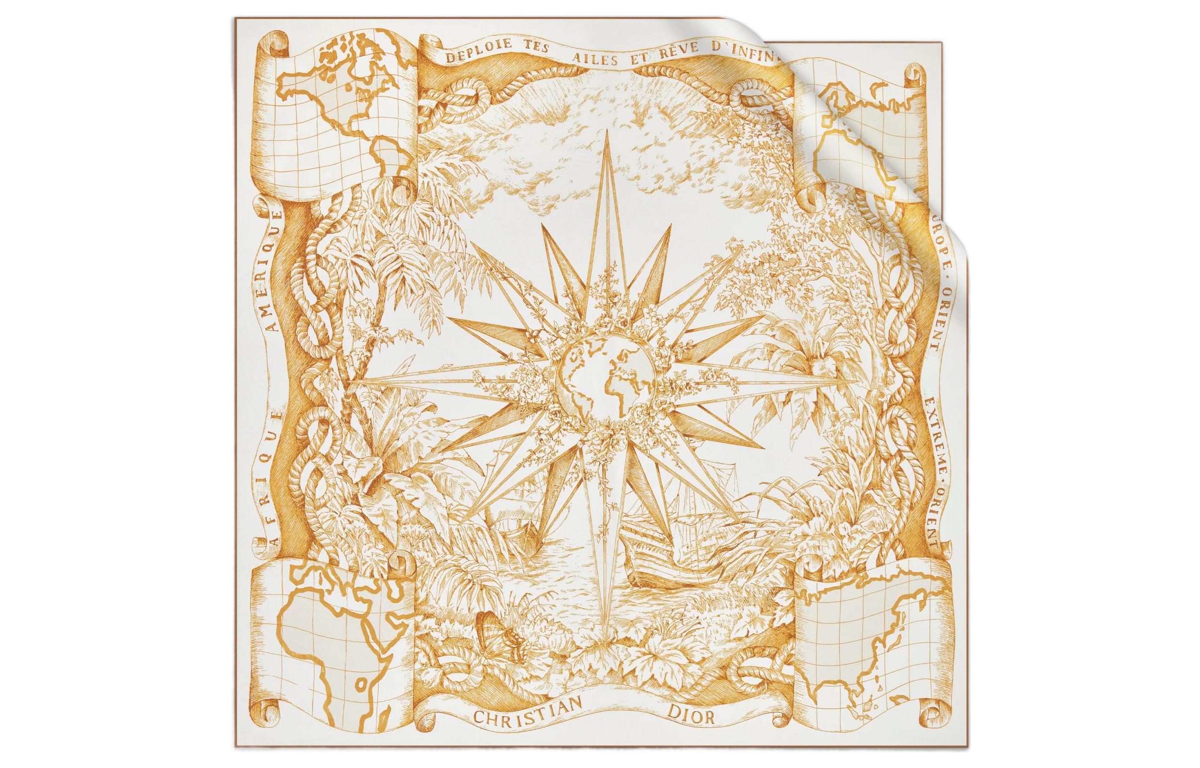 Dior Шарф Women Silk Scarf
