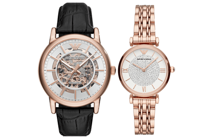 Armani Часы EMPORIO 43mm / AR60007+AR11244