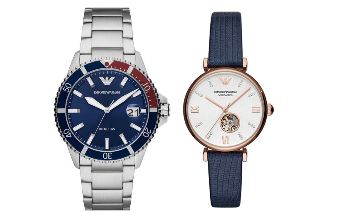 Armani Часы EMPORIO + AR60020+AR11339
