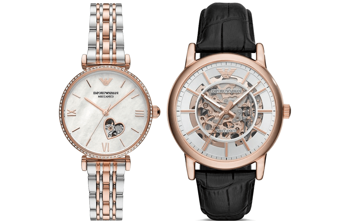 Armani Часы EMPORIO 43mm/34mm / AR60007+AR60049