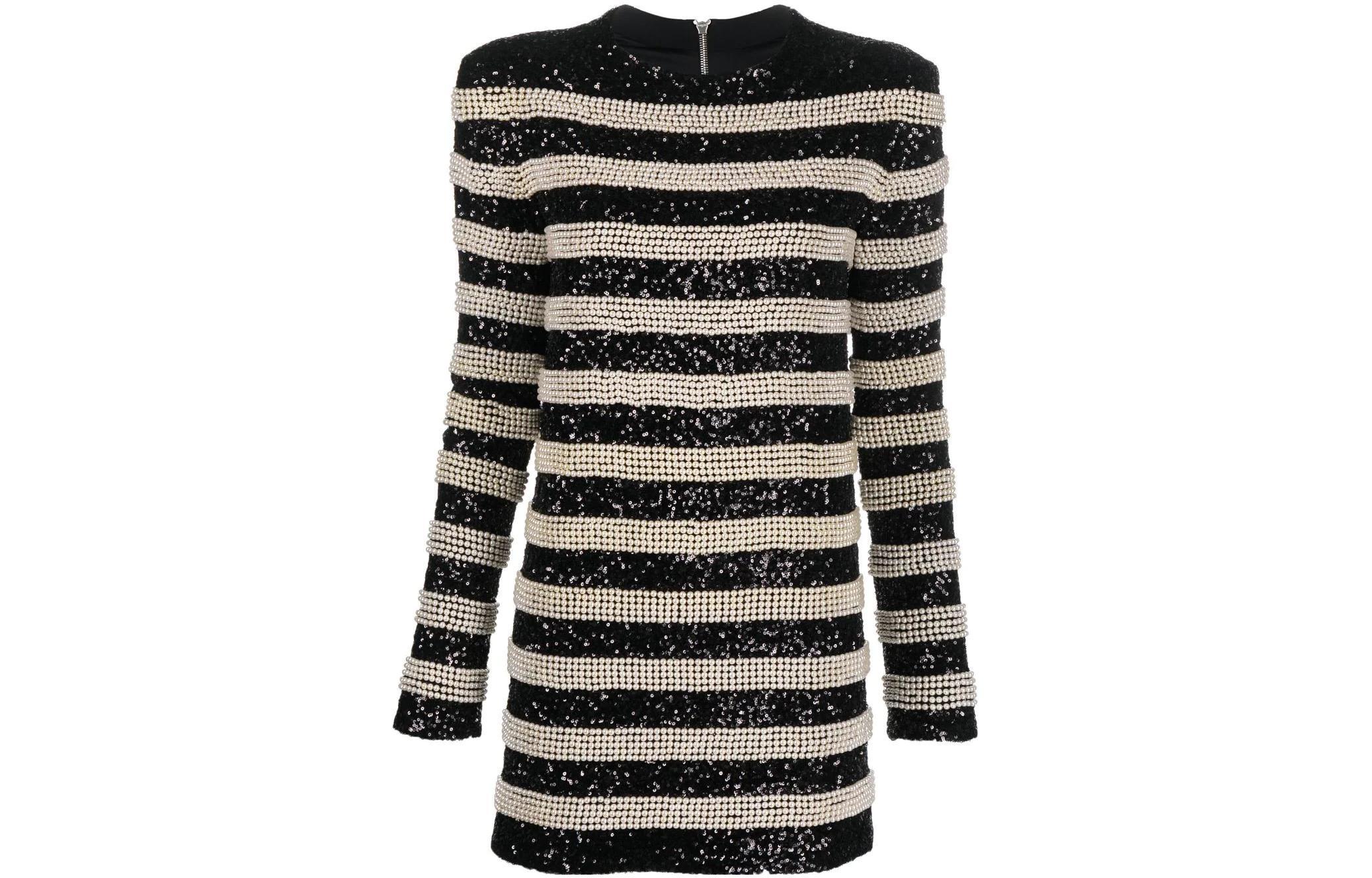 Balmain Платье Women Long-Sleeved Dress